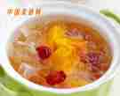 桃胶银耳木瓜羹